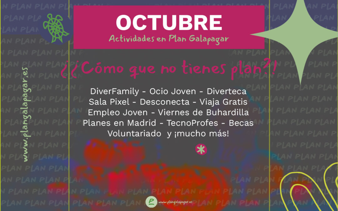 Planes en octubre en Plan Galapagar