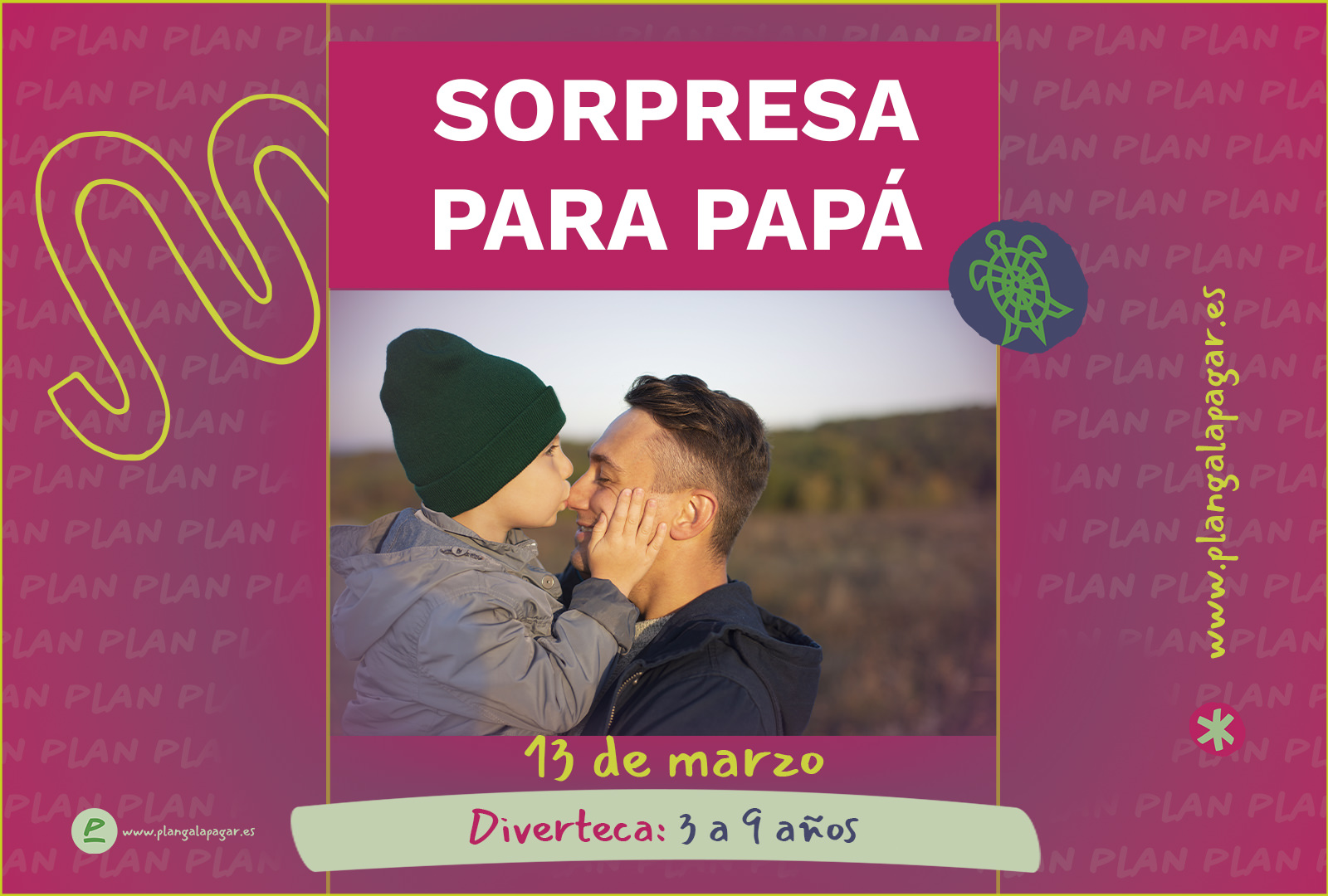 Sorpresa para papá