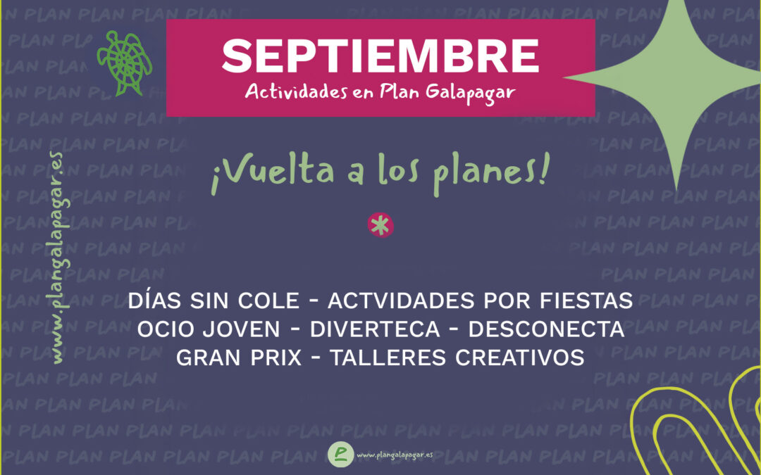 Planes en septiembre en Plan Galapagar