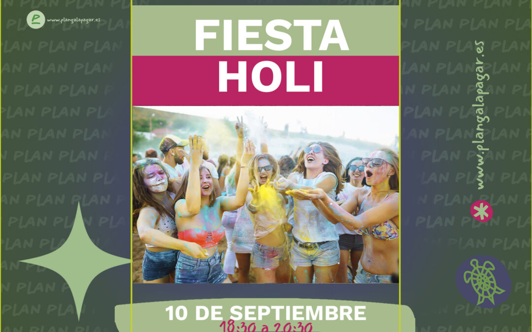 La Fiesta Holi llega a las Fiestas Patronales de Galapagar